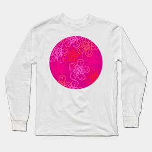 Pink Baeckea Australian Native Flowers Long Sleeve T-Shirt